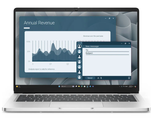 Dell Pro 14 PC14255 14" Business Laptop — AMD Ryzen 5 PRO 230